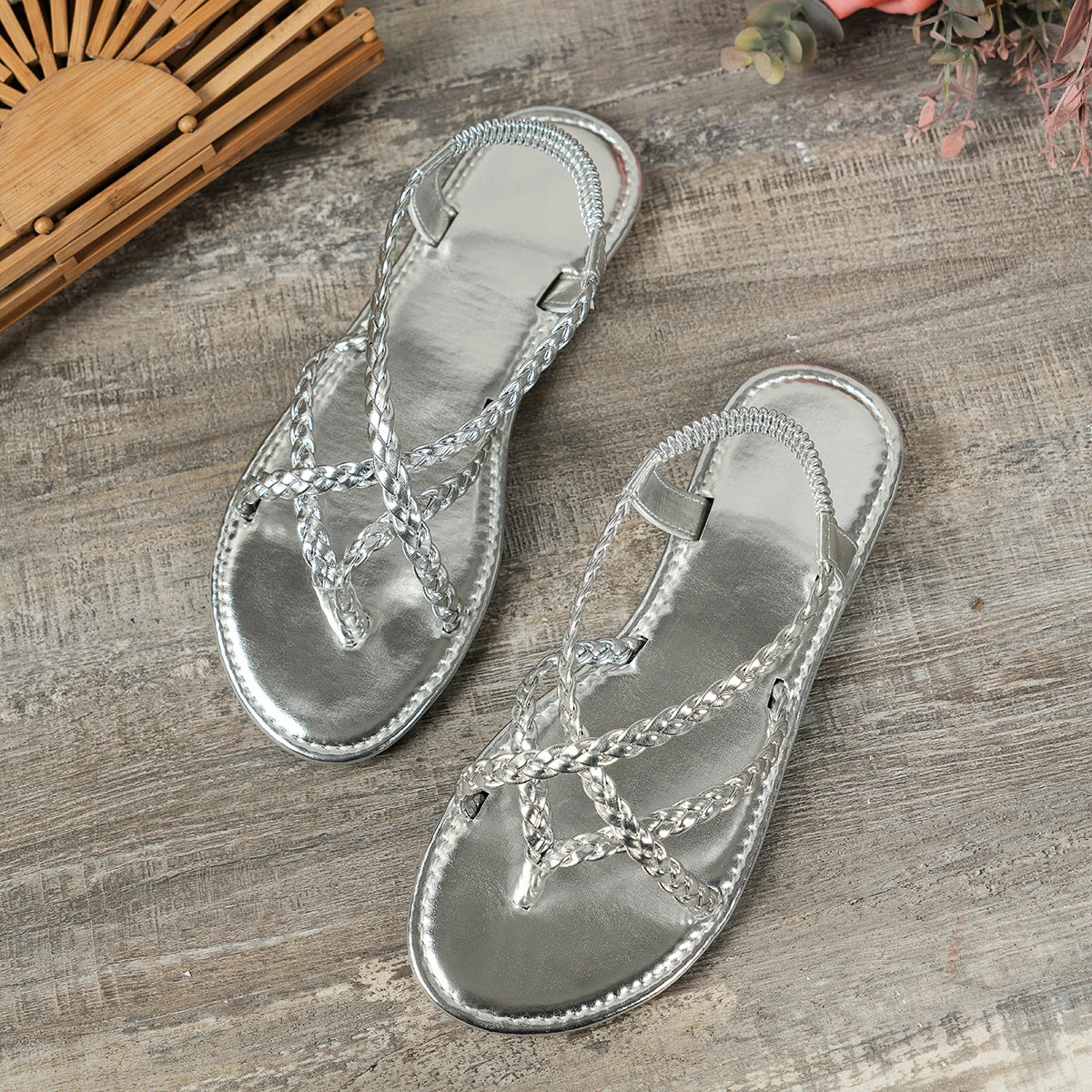 Sofia - Luxe Braided Sandals