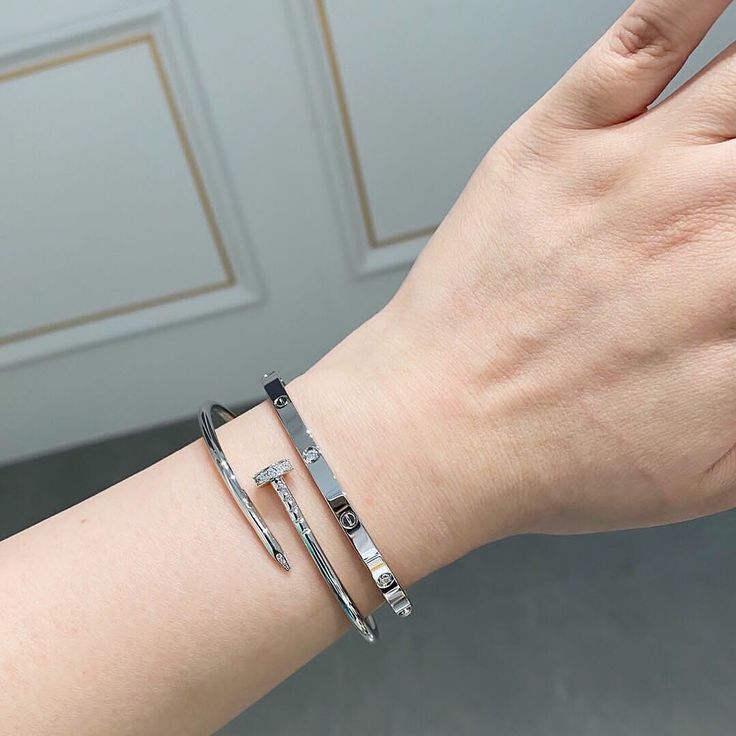 Silbernes Leuchten | Dünnes Armband