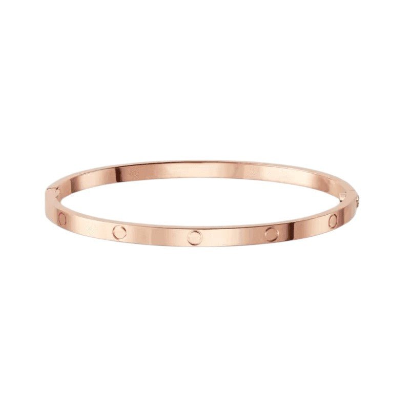 Eternity Bracelet Thin | Rose Gold