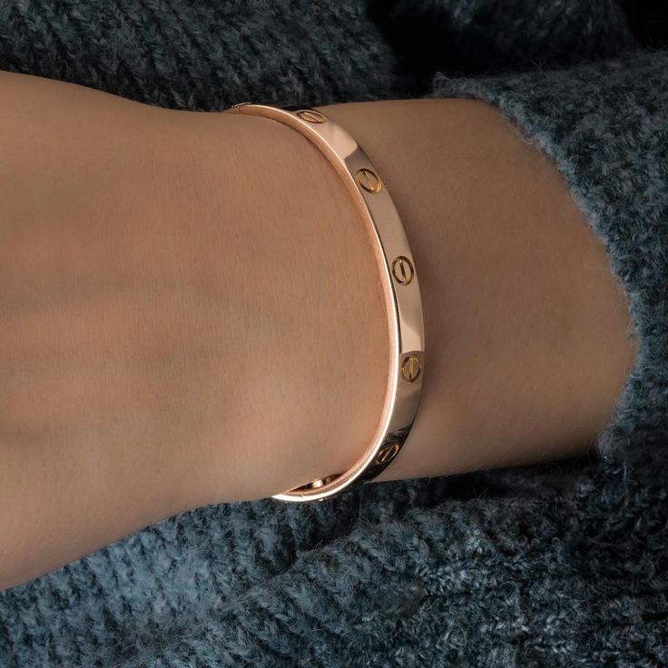 Eternity Bracelet Thin | Rose Gold