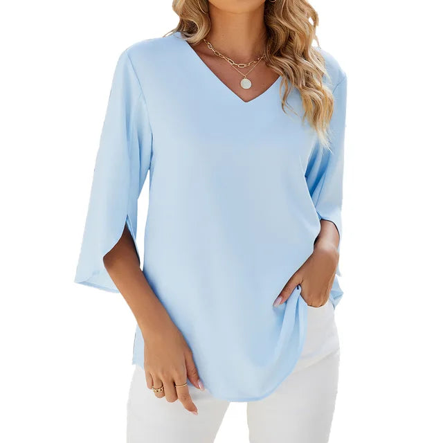 Natalja - V-neck blouse