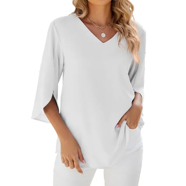 Natalja - V-neck blouse