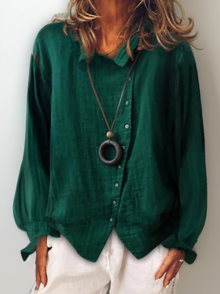 Olivia - Long sleeve shirt with buttons