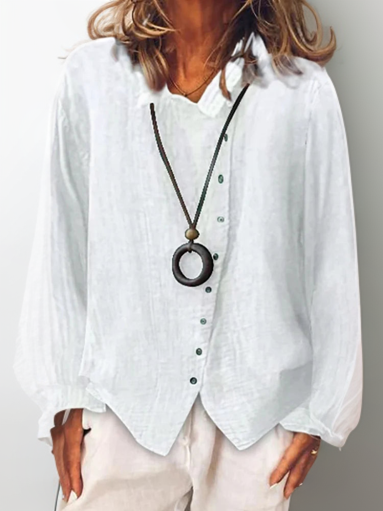 Olivia - Long sleeve shirt with buttons