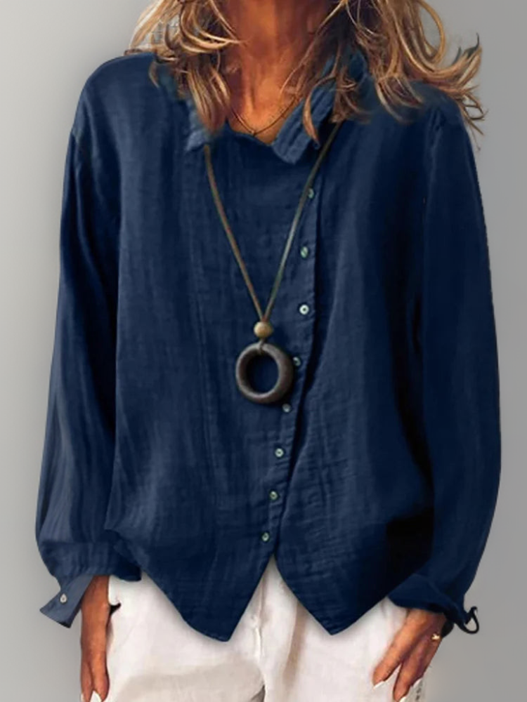 Olivia - Long sleeve shirt with buttons