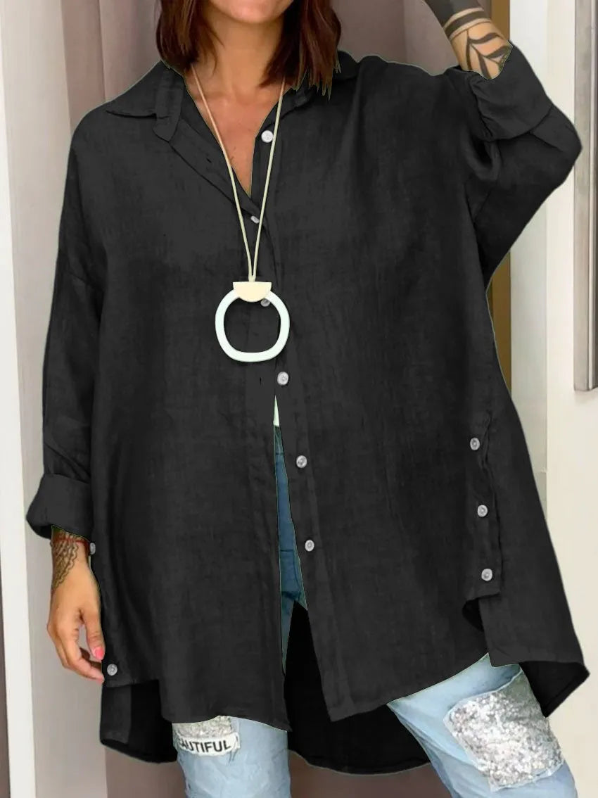 Freya - Oversized Button Shirt