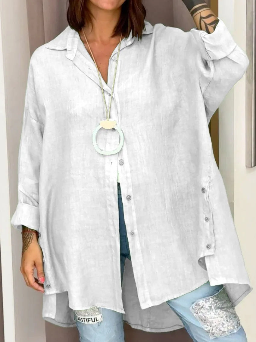 Freya - Oversized Button Shirt