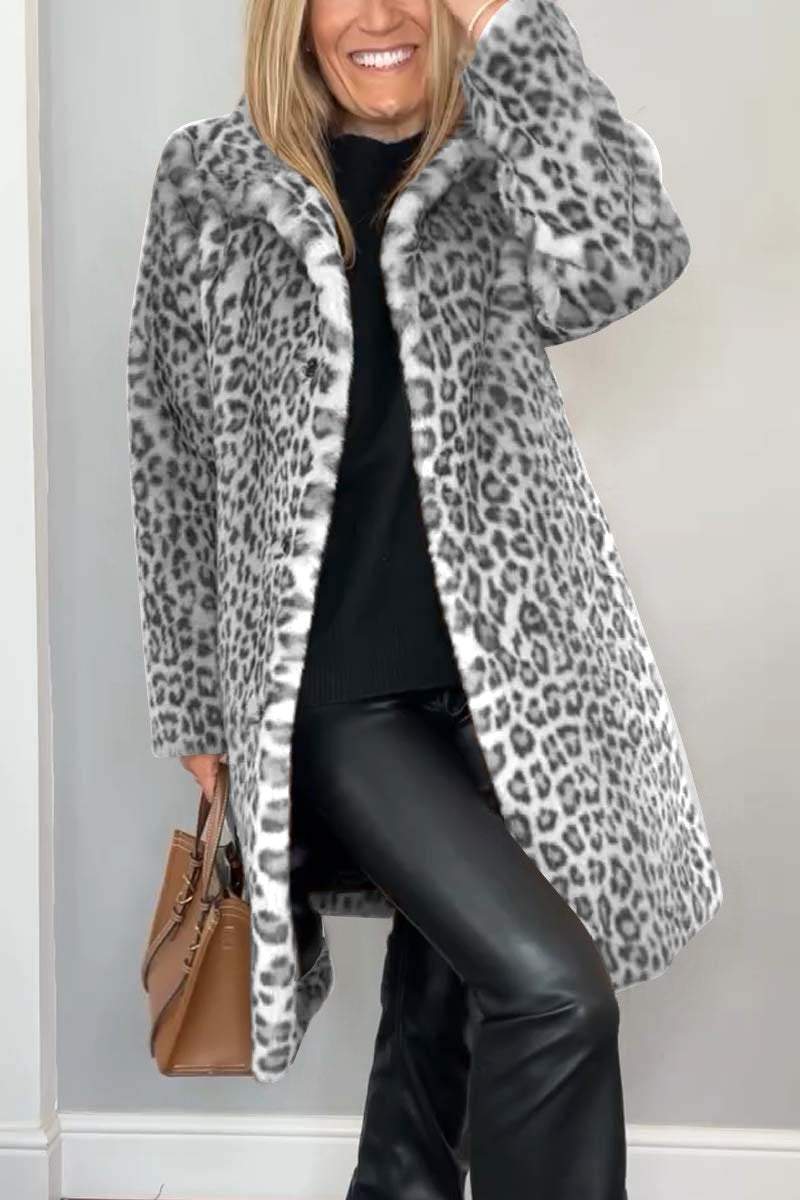 Tully - Leopard Print Coat