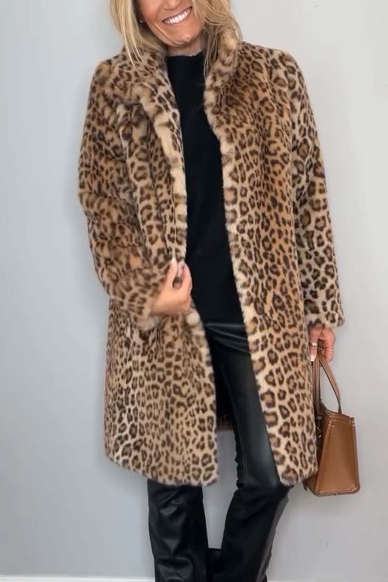 Tully - Leopard Print Coat