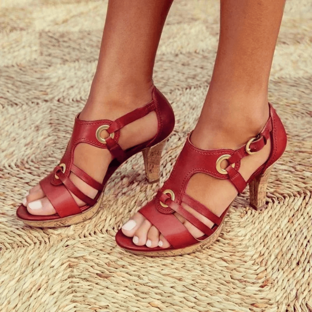 BELLA | Comfortable Heeled Sandals