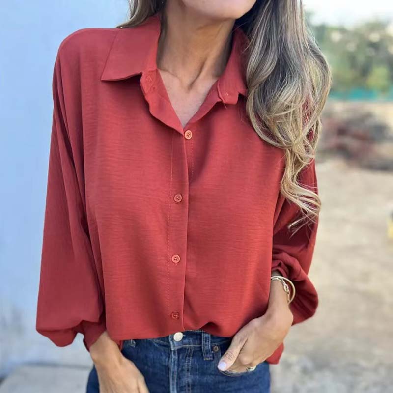 Mia - Elegant Button-Up Blouse