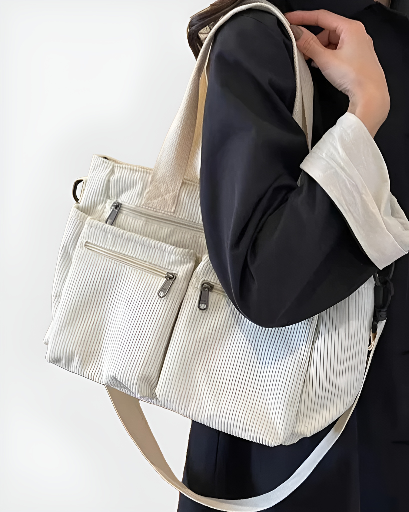 Modern Cord Carryall