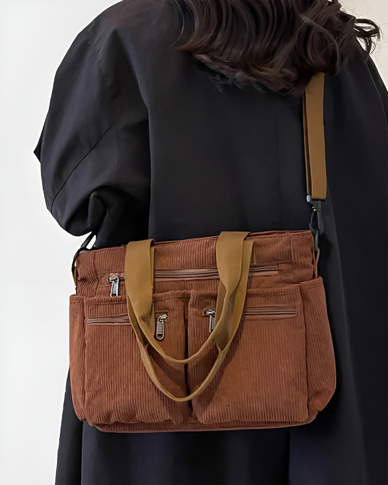 Modern Cord Carryall