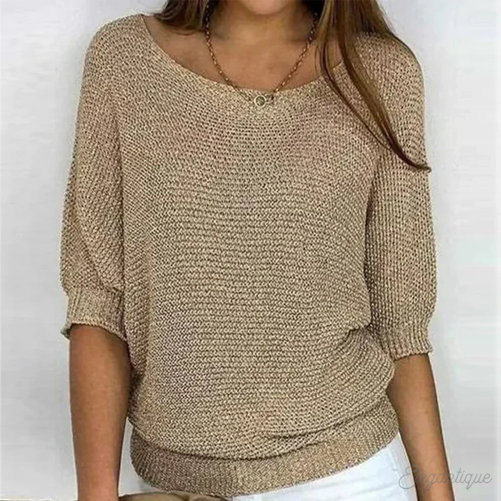 Fiadh - Relaxed Knit Top