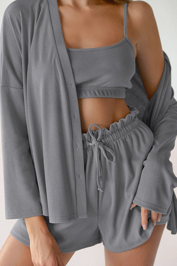 CHARLOTTE | Cozy Three-Piece Lounge Set